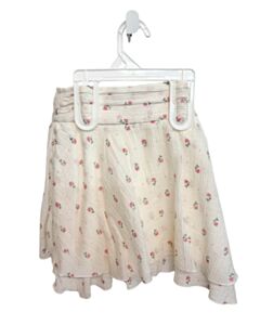 ZARA  PINK  FLORAL  SKORT