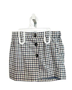 COCONUT BLUE GINGHAM SKIRT