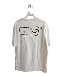 VINEYARD VINES WHITE PRINT T-SHIRT