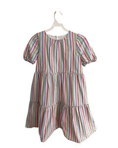 CREWCUTS MULTI-COLOR SEERSUCKER STRIPED DRESS