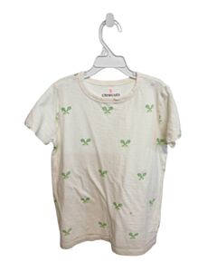 CREWCUTS CREAM KNIT SS SHIRT