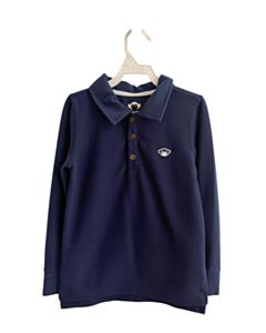 APPAMAN BLUE KNIT LS SHIRT