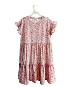 EYELET & IVY  PINK    KNIT DRESS WITH RUFFLE