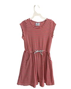 EYELET & IVY  RED  STRIPED  KNIT DRESS