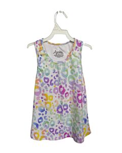 AZARHIA  PURPLE   PRINTED DESIGN KNIT TANK