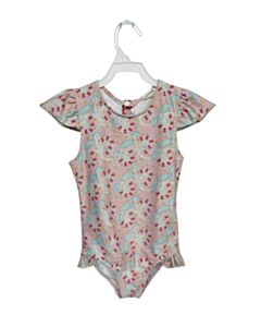 MINNOW PINK FLORAL 1-PIECE SWIMSUIT