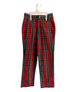 LITTLE ENGLISH RED PLAID PANTS