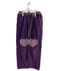 MINI BODEN PURPLE CORDUROY APPLIQUED PANTS