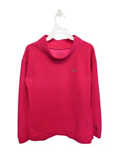 VINEYARD VINES HOT PINK FLEECE PULLOVER