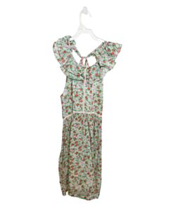 CREWCUTS  GREEN  FLORAL  DRESS