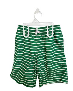 HANNA ANDERSSON GREEN STRIPED SWIM TRUNKS
