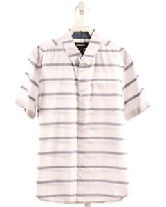 NORDSTROM  CHAMBRAY  STRIPED  DRESS SHIRT