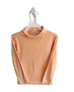 LITTLE ENGLISH ORANGE STRIPED KNIT LS SHIRT