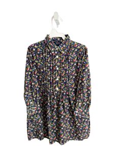 POLO BY RALPH LAUREN  BLUE CORDUROY FLORAL  DRESS