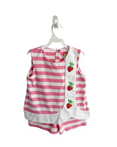 THE BEAUFORT BONNET COMPANY  PINK  STRIPED  2-PIECE OUTFIT