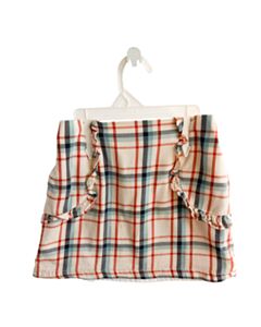 BELLA BLISS  PINK  PLAID  SKORT WITH RUFFLE
