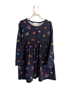 HANNA ANDERSSON NAVY FLORAL KNIT DRESS