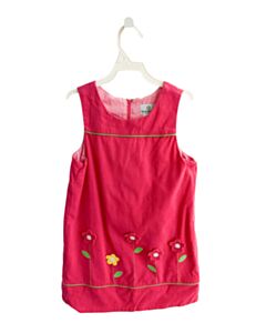 FLORENCE EISEMAN HOT PINK CORDUROY DRESS