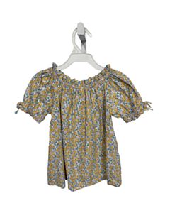 BISBY BY LITTLE ENGLISH  YELLOW  FLORAL  SHIRT-SS