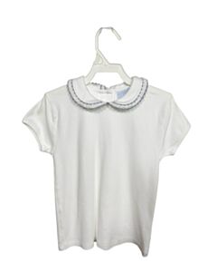 BELLA BLISS  WHITE    KNIT SS SHIRT