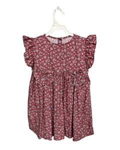 BELLA BLISS RED FLORAL DRESS