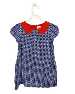 MINI BODEN  BLUE   PRINTED DESIGN DRESS