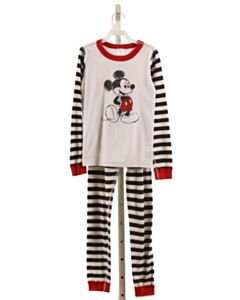HANNA ANDERSSON  BLACK  STRIPED  LOUNGEWEAR