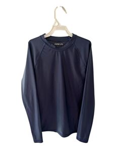 CREWCUTS BLUE RASH GUARD