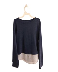 VINEYARD VINES NAVY KNIT LS SHIRT