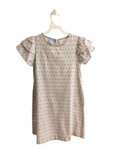 BELLA BLISS LT BLUE SWISS DOT DRESS
