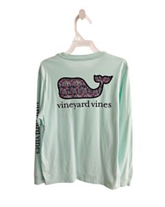 VINEYARD VINES MINT PRINTED DESIGN T-SHIRT