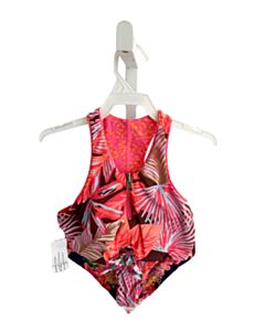 MAAJI ORANGE FLORAL 2-PIECE SWIMSUIT