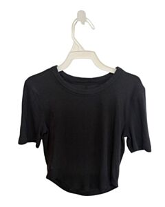 NO TAG BLACK KNIT SS SHIRT
