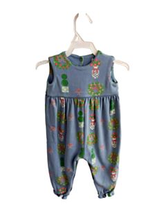 THE BEAUFORT BONNET COMPANY  BLUE  FLORAL  ROMPER