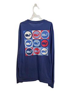 VINEYARD VINES BLUE PRINTED DESIGN T-SHIRT