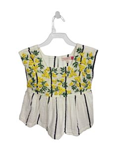 PINK CHICKEN YELLOW SLEEVELESS SHIRT