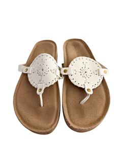 JACK ROGERS BROWN SANDALS  *EUC SIZE CHILD 3