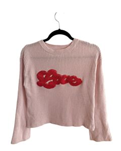 HAPPILY GREY PINK SWEATER