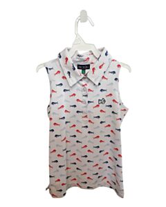 PRODOH WHITE SLEEVELESS SHIRT