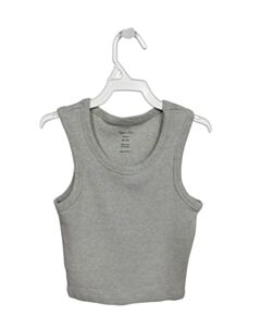 RYLEE & CRU GRAY KNIT TANK
