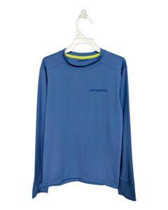PATAGONIA BLUE KNIT LS SHIRT