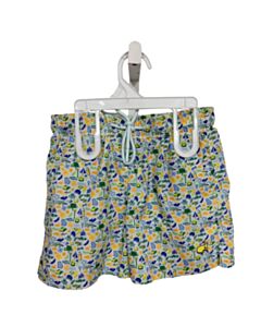 MASTERS  GREEN   PRINTED DESIGN SWIM TRUNKS