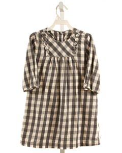 BELLA BLISS  GRAY  GINGHAM  DRESS