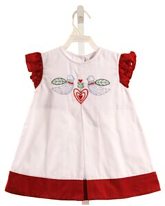 THE PROPER PEONY WHITE EMBROIDERED DRESS