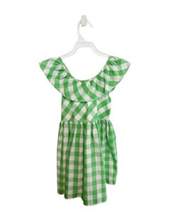 BELLA BLISS GREEN GINGHAM DRESS