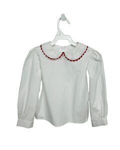 FUNTASIA TOO WHITE DRESS SHIRT WITH RIC RAC