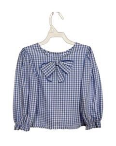 THE BEAUFORT BONNET COMPANY  BLUE  GINGHAM  DRESS SHIRT