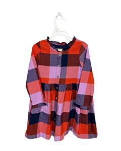 PINK CHICKEN RED PLAID DRESS