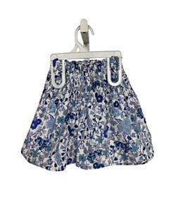 BELLA BLISS  BLUE  FLORAL  SKIRT