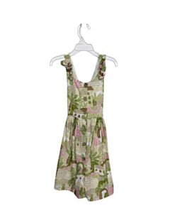 MAYORAL  GREEN   PRINTED DESIGN DRESS